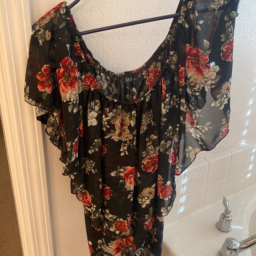 Floral blouse